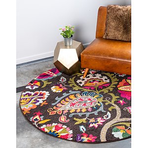 6' x 6' Casablanca Round Rug