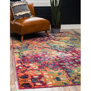 Unique Loom 5' x 8' Jardin Rug