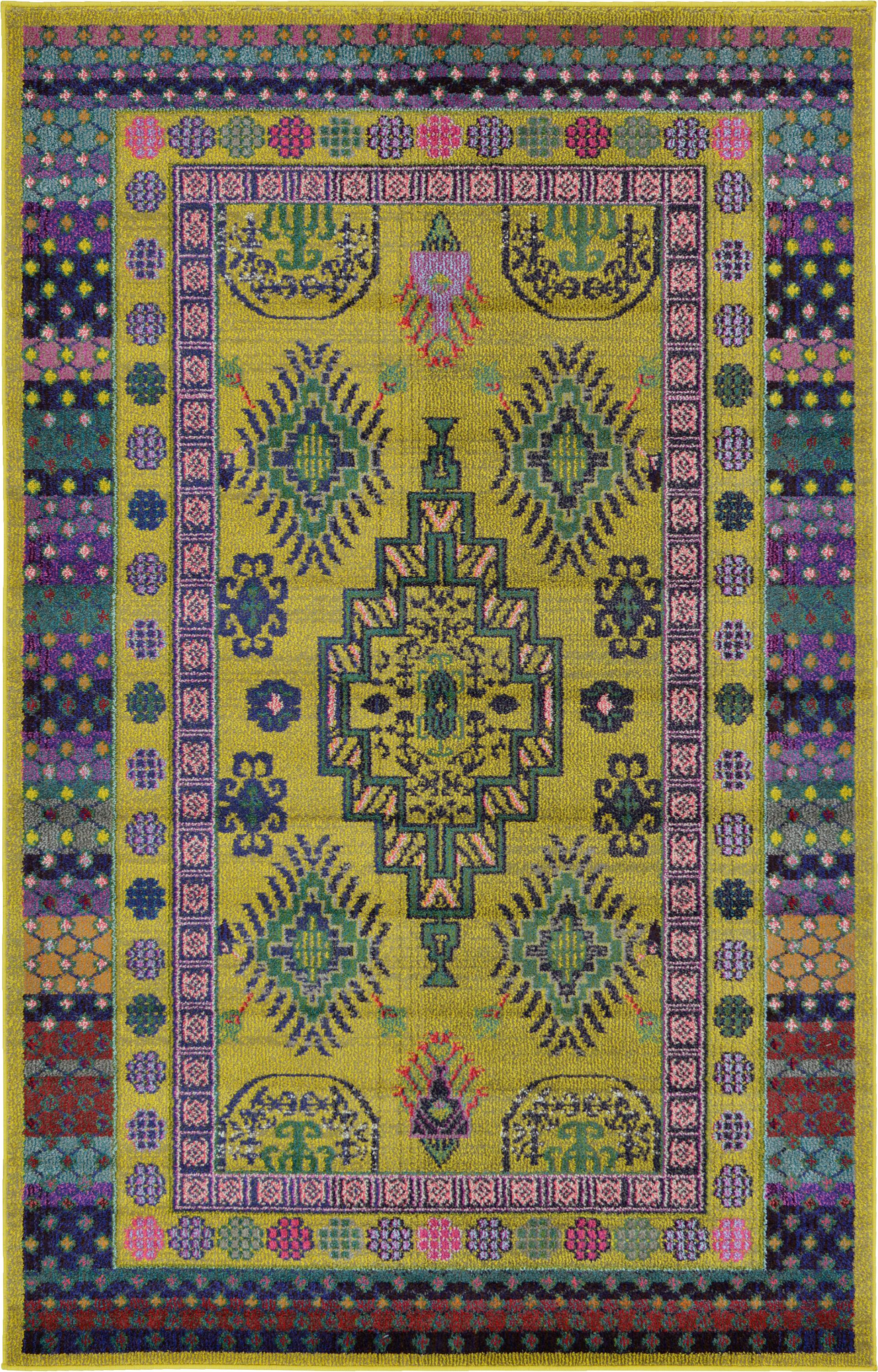 Gold 5' x 8' Palazzo Rug Rugs.ca