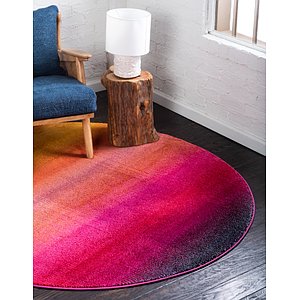 Unique Loom 8' x 8' Estrella Round Rug