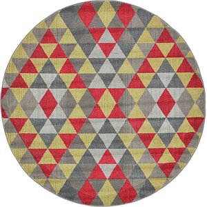 Unique Loom 6' x 6' Sedona Round Rug