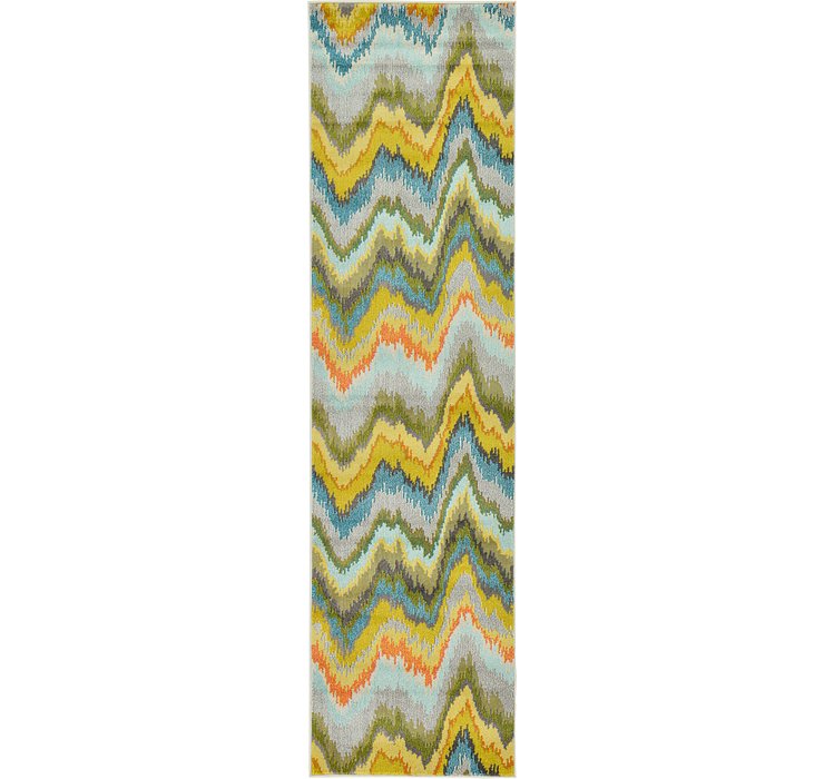 2' 7 x 10' Hyacinth Runner Rug