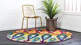 6' x 6' Casablanca Round Rug thumbnail