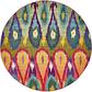 6' x 6' Casablanca Round Rug thumbnail