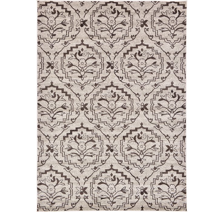 7' x 10' Damask Rug