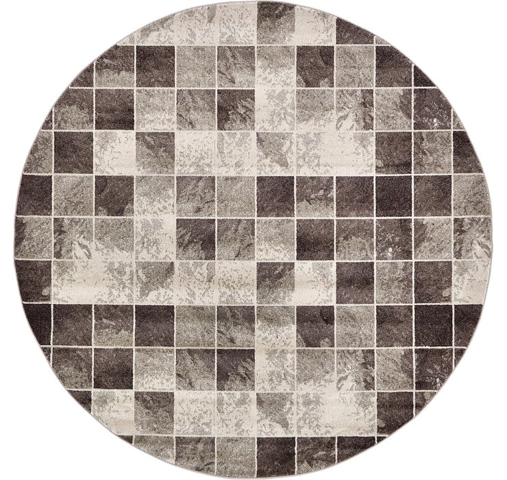 8' x 8' Safari Round Rug