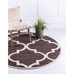 6' x 6' Trellis Round Rug
