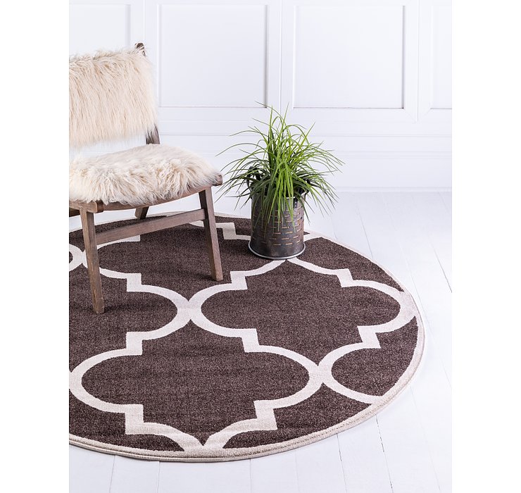 6' x 6' Trellis Round Rug