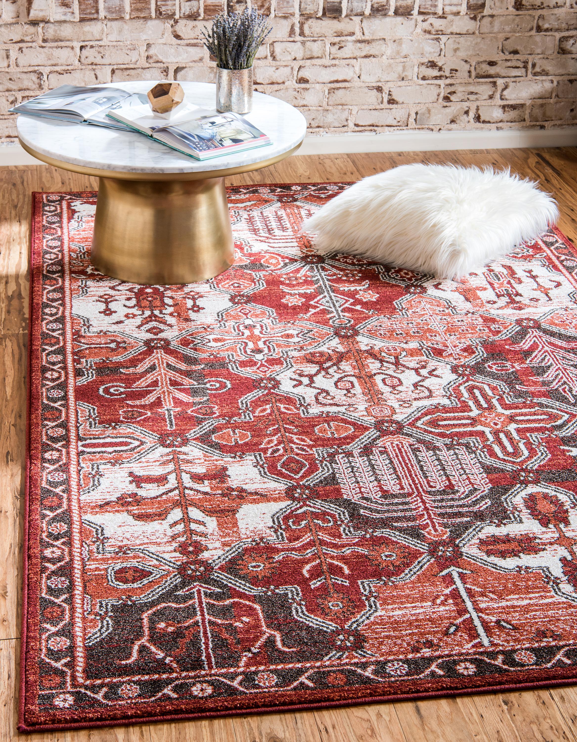 Terracotta 5' x 8' Vista Rug iRugs UK