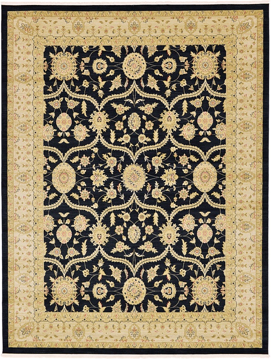 Black 9' x 12' Kensington Rug Area Rugs eSaleRugs