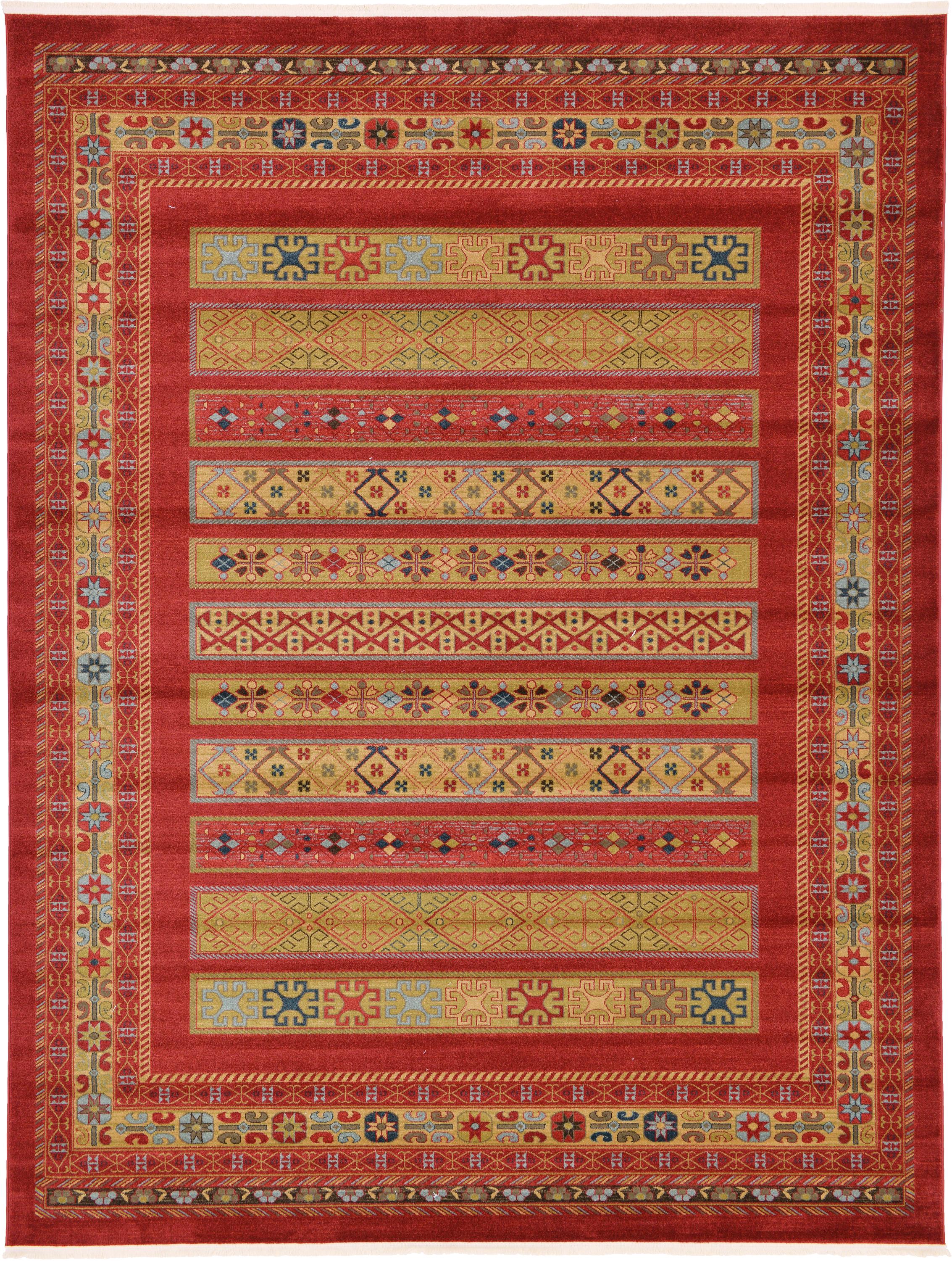 Red 9' x 12' Kashkuli Gabbeh Rug eSaleRugs