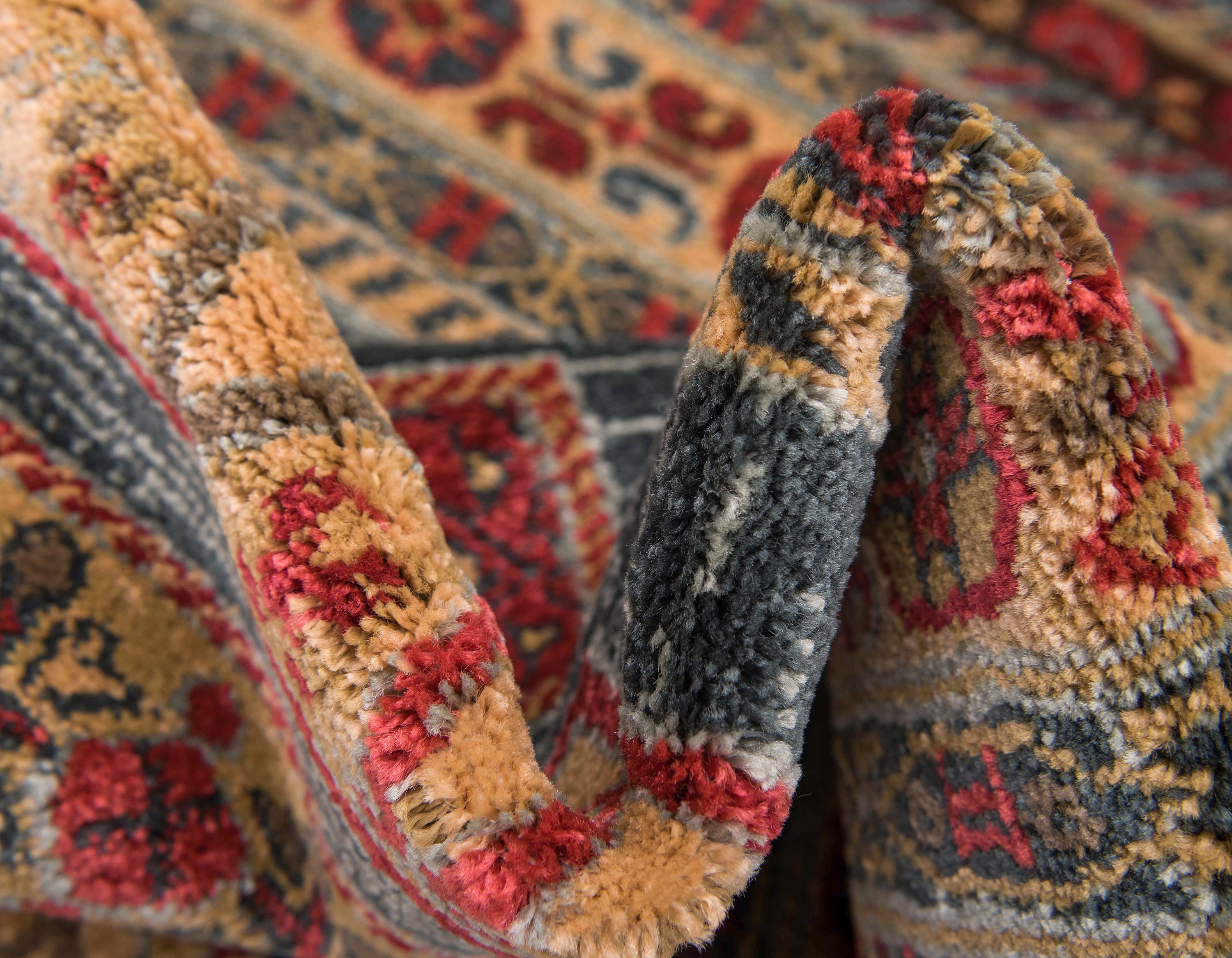 Blue 9' x 12' Kashkuli Gabbeh Rug eSaleRugs