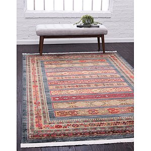 Unique Loom 5' x 8' Fars Rug