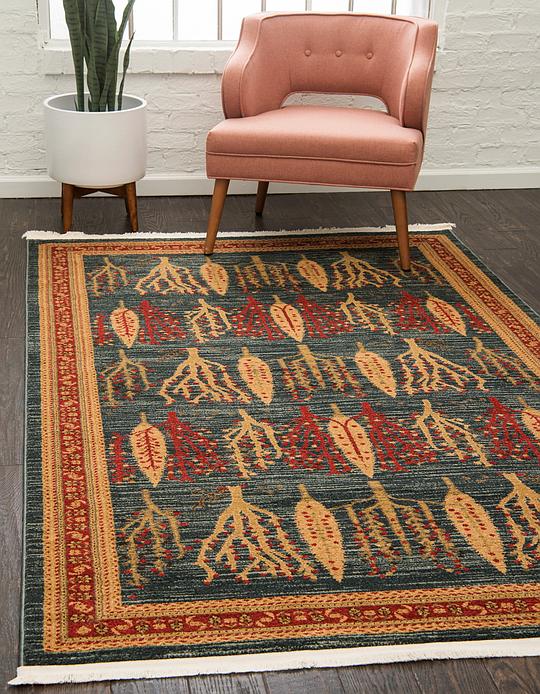 Blue 215cm x 305cm Kashkuli Gabbeh Rug Area Rugs AU Rugs