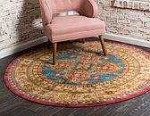 6' x 6' Serapi Round Rug thumbnail