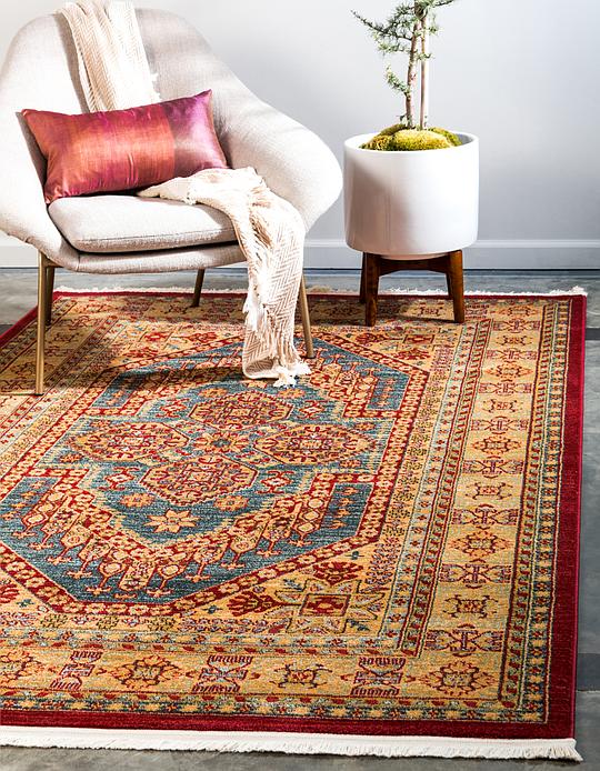 Navy Blue 300cm x 400cm Serapi Rug Area Rugs AU Rugs