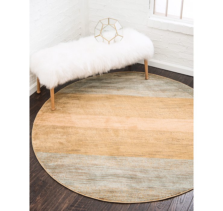 6' x 6' Kashkuli Gabbeh Round Rug
