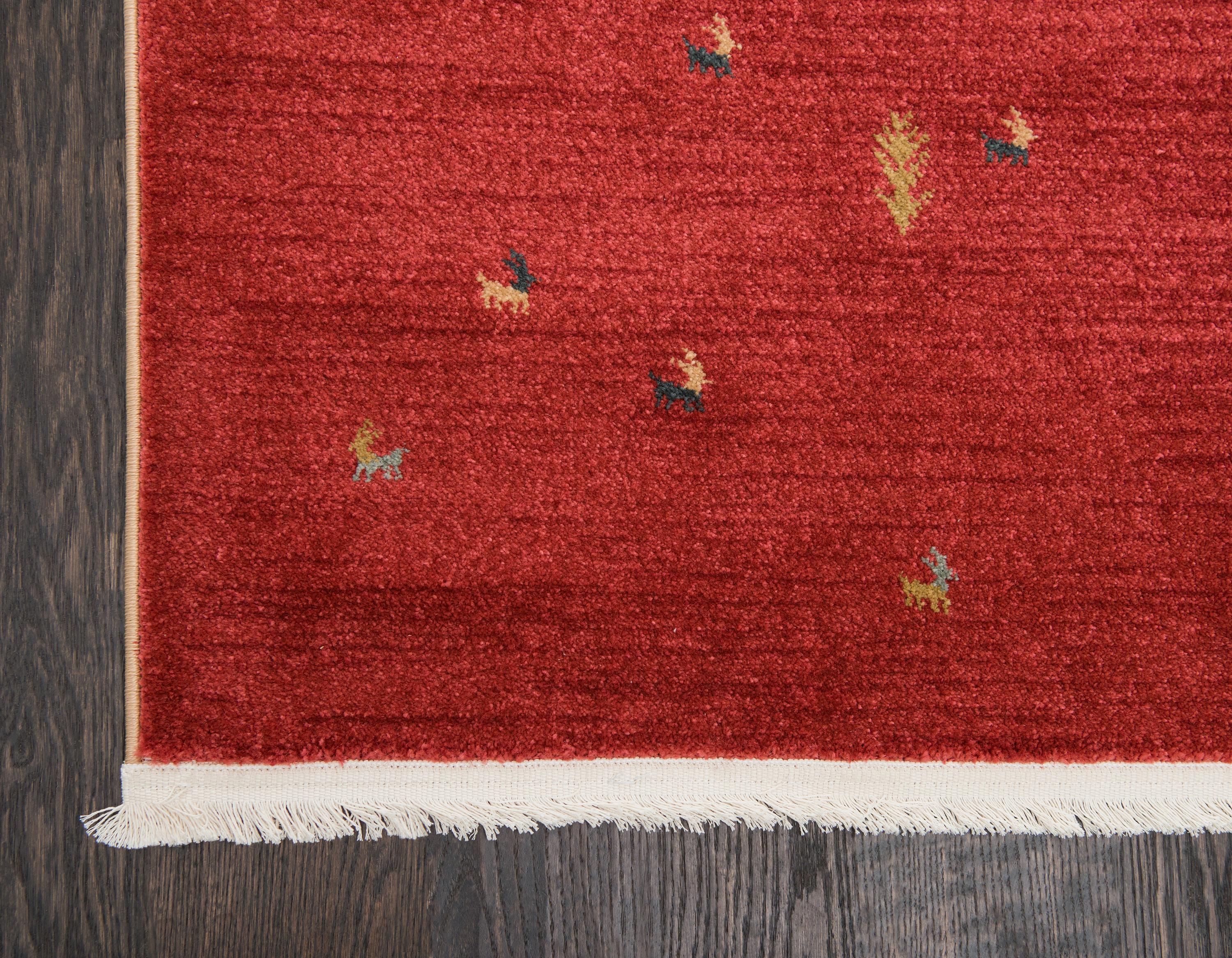 Tan 8' x 10' Kashkuli Gabbeh Rug eSaleRugs