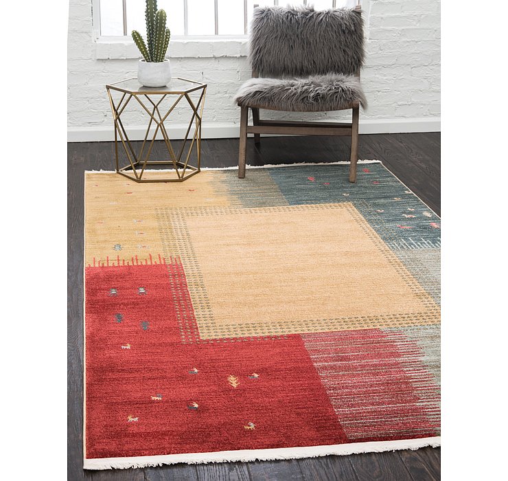 5' x 8' Kashkuli Gabbeh Rug