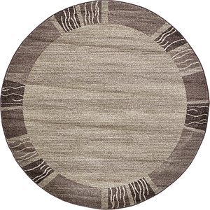 Unique Loom 6' x 6' Del Mar Round Rug