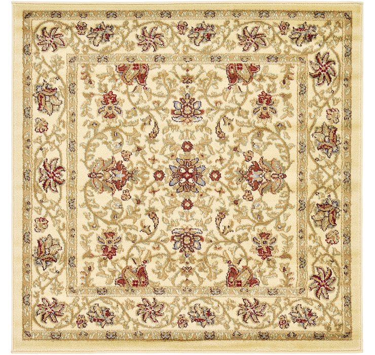4' x 4' Classic Agra Square Rug
