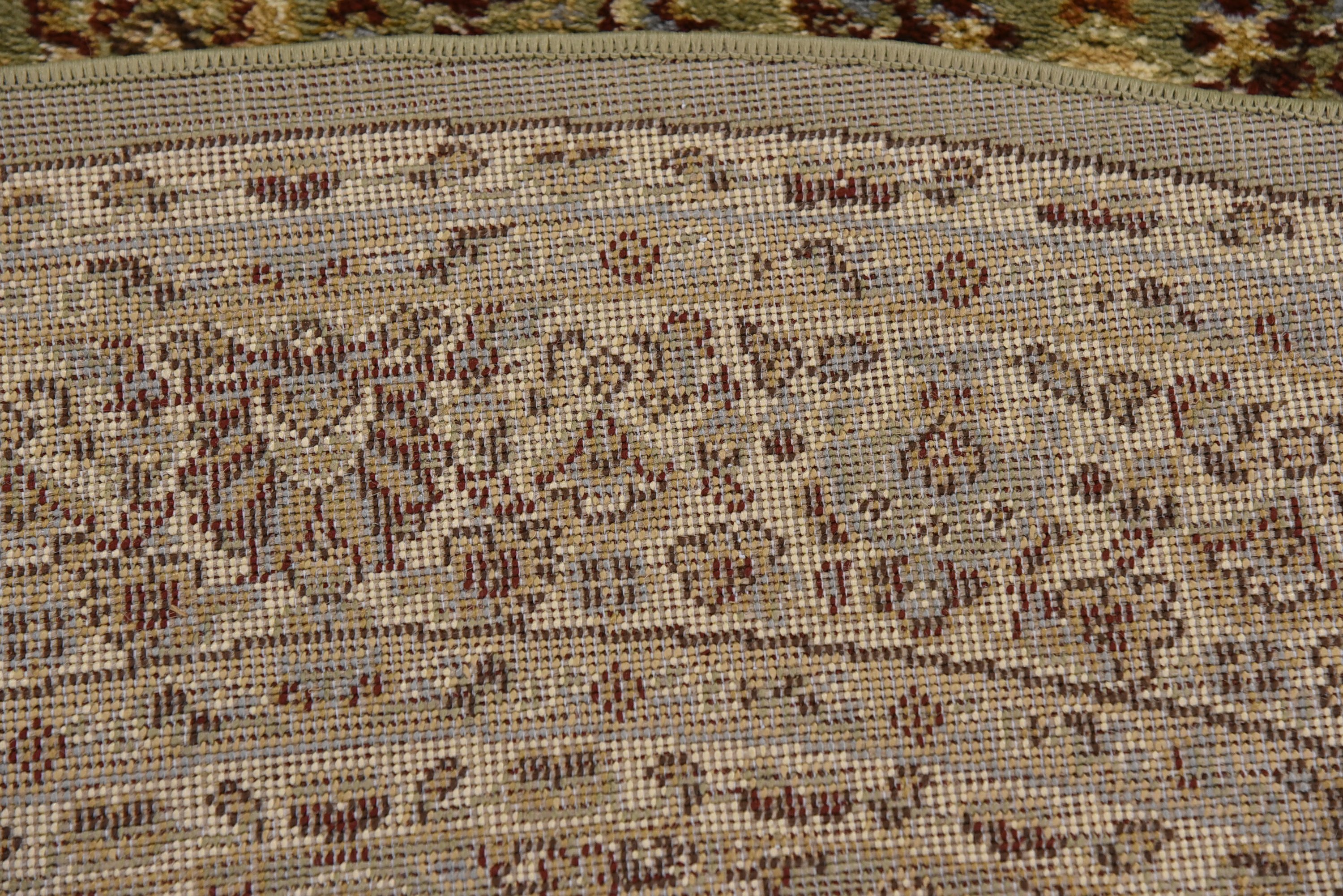 Light Green 6' x 6' Classic Agra Round Rug Area Rugs eSaleRugs