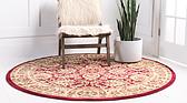 6' x 6' Classic Agra Round Rug thumbnail
