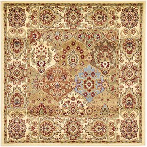 Unique Loom 4' x 4' Voyage Square Rug