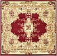 Unique Loom 4' x 4' Versailles Square Rug thumbnail image 9