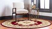 Unique Loom 6' x 6' Versailles Round Rug thumbnail image 2