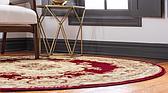 Unique Loom 6' x 6' Versailles Round Rug thumbnail image 3