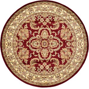 245cm x 245cm Classic Agra Round Rug