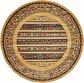 6' x 6' Kashkuli Gabbeh Round Rug thumbnail image 8