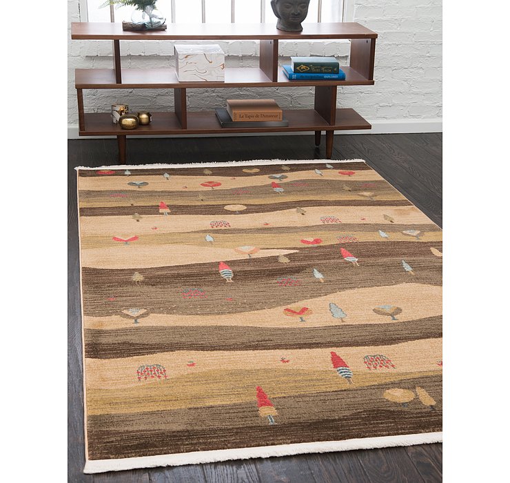 8' x 10' Kashkuli Gabbeh Rug