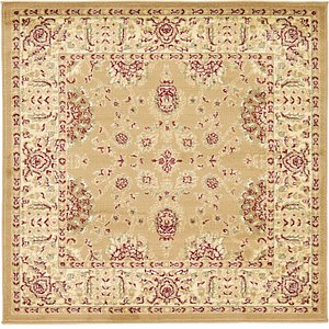 Unique Loom 4' x 4' Voyage Square Rug