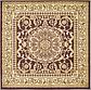 4' x 4' Chateau Square Rug thumbnail