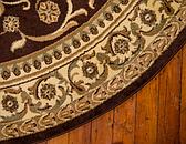 6' x 6' Classic Aubusson Round Rug thumbnail