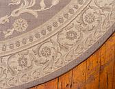 6' x 6' Classic Aubusson Round Rug thumbnail