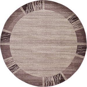 Unique Loom 8' x 8' Del Mar Round Rug