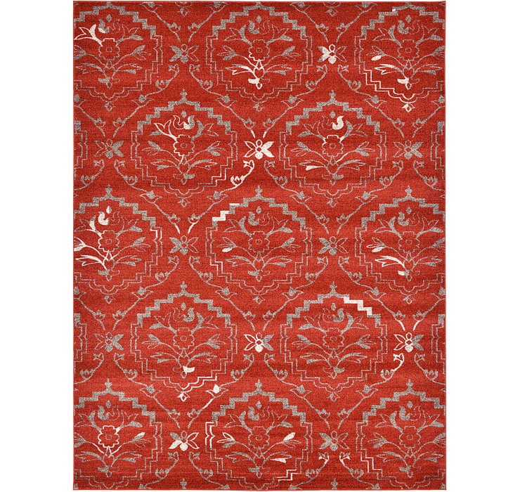 9' x 12' Damask Rug