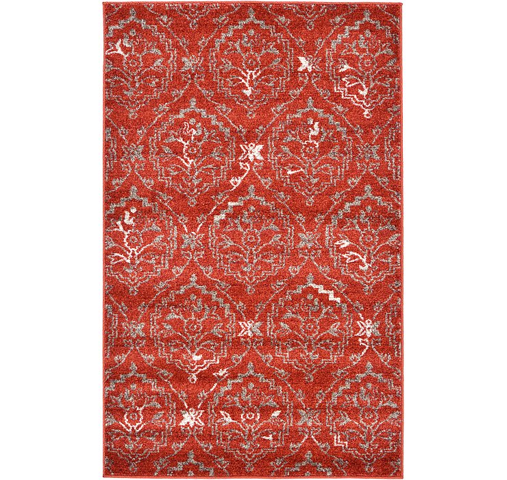 3' 3 x 5' 3 Damask Rug