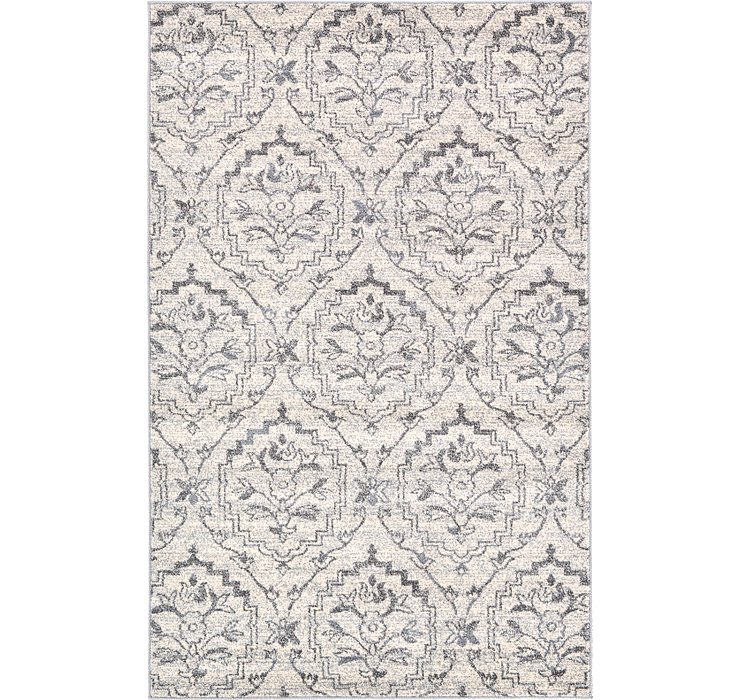5' x 8' Damask Rug