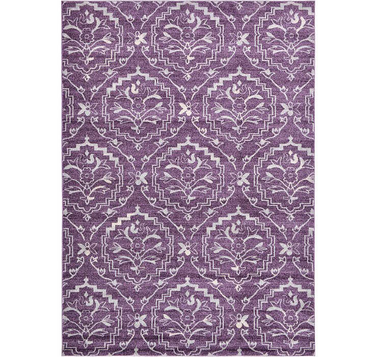 7' x 10' Damask Rug