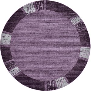 Unique Loom 8' x 8' Del Mar Round Rug