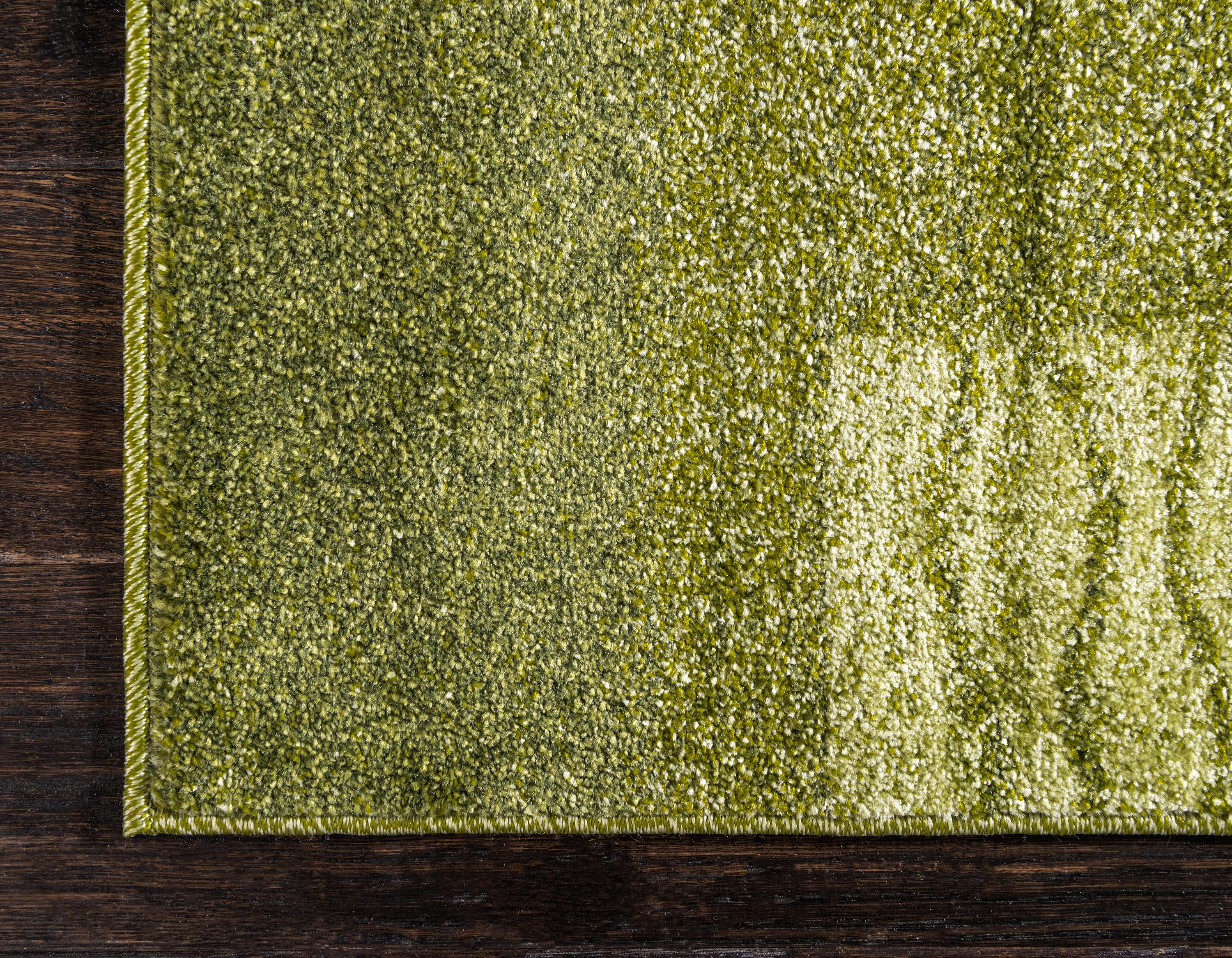 Light Green 2' 7 x 10' Loft Runner Rug eSaleRugs