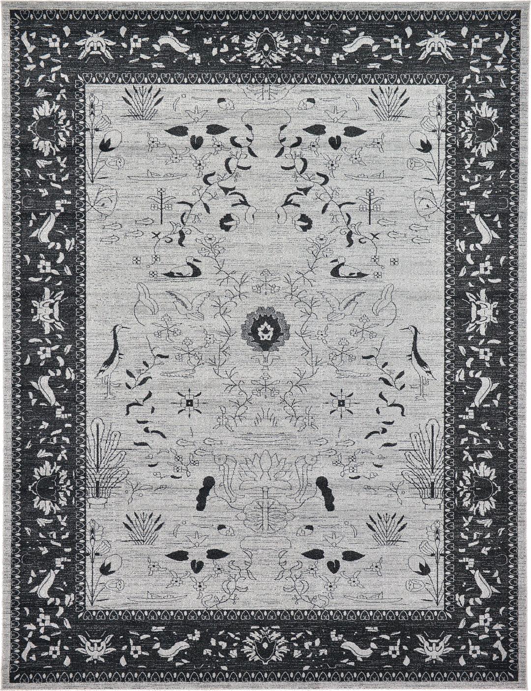 Gray 10' x 13' Vista Rug Area Rugs eSaleRugs