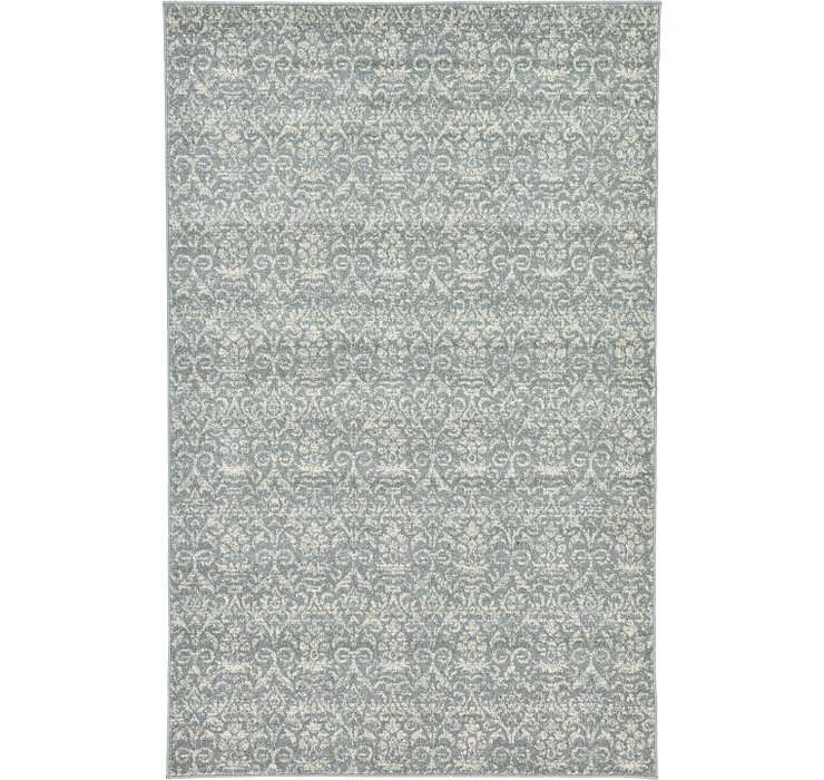 5' x 8' Damask Rug