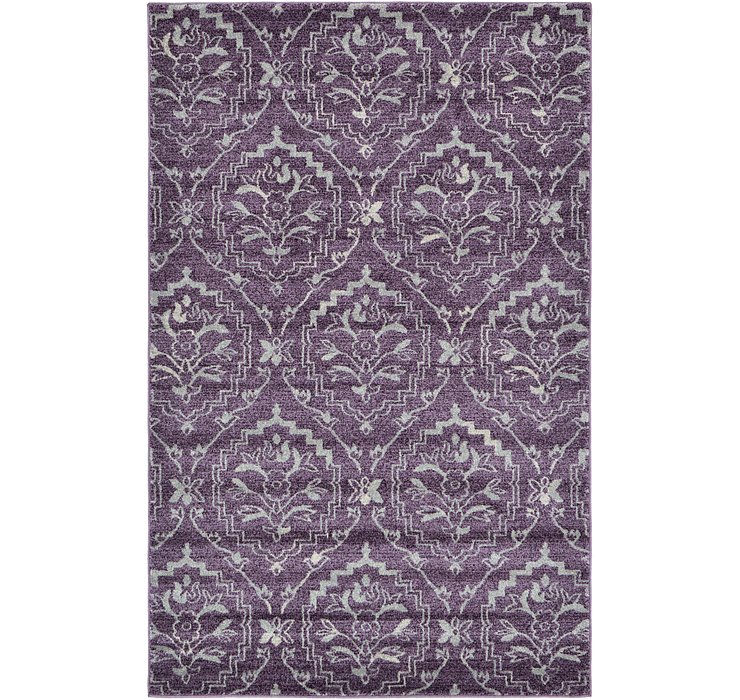 5' x 8' Damask Rug