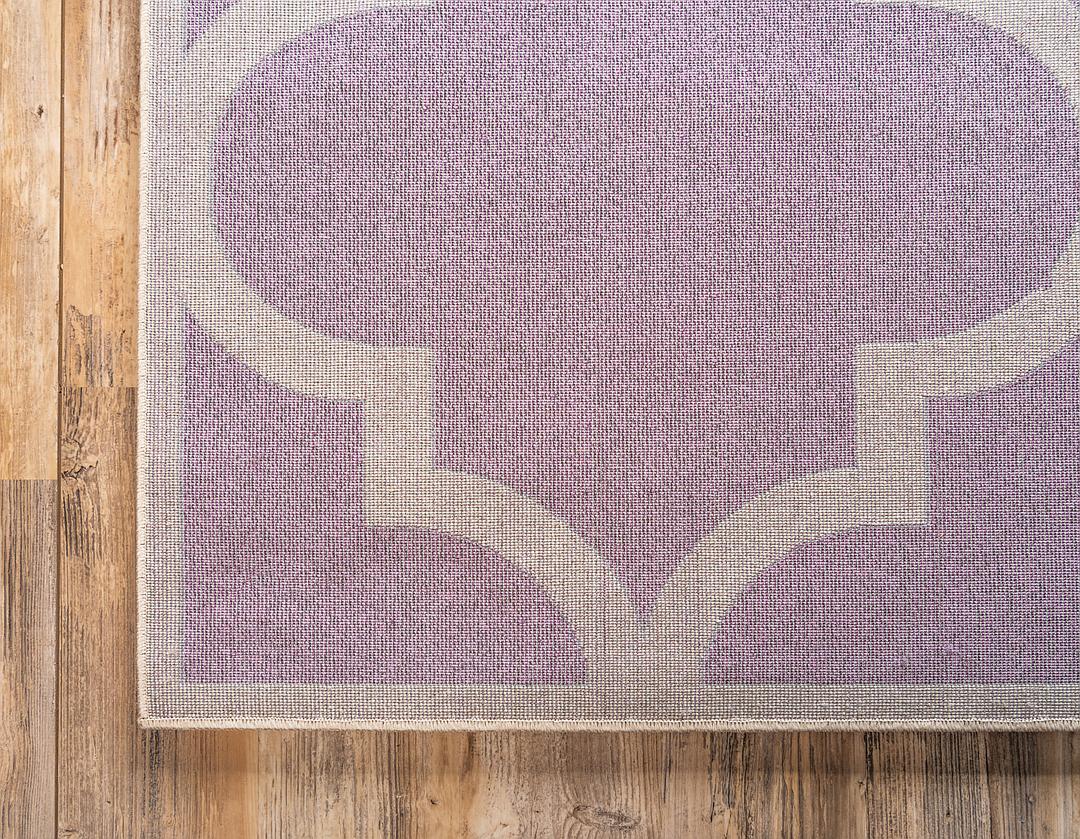 Purple 9' x 12' Trellis Rug iRugs UK