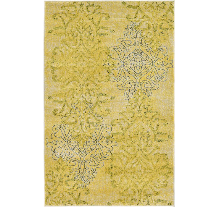 3' 3 x 5' 3 Damask Rug